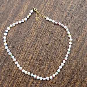 IceLink Colorful Pearl Necklace